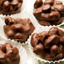 chocolate covered peanuts