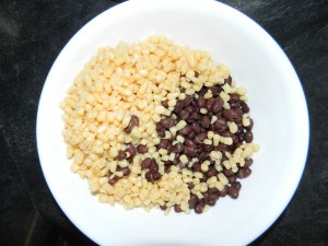 Black Beans and Shoe Peg Corn