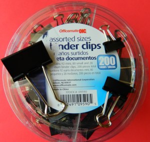 binder clips