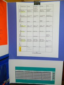 schedule calendar