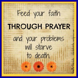 Feed your faith