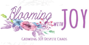 Blooming With Joy blog art