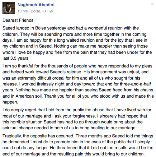 Naghmeh letter part 1