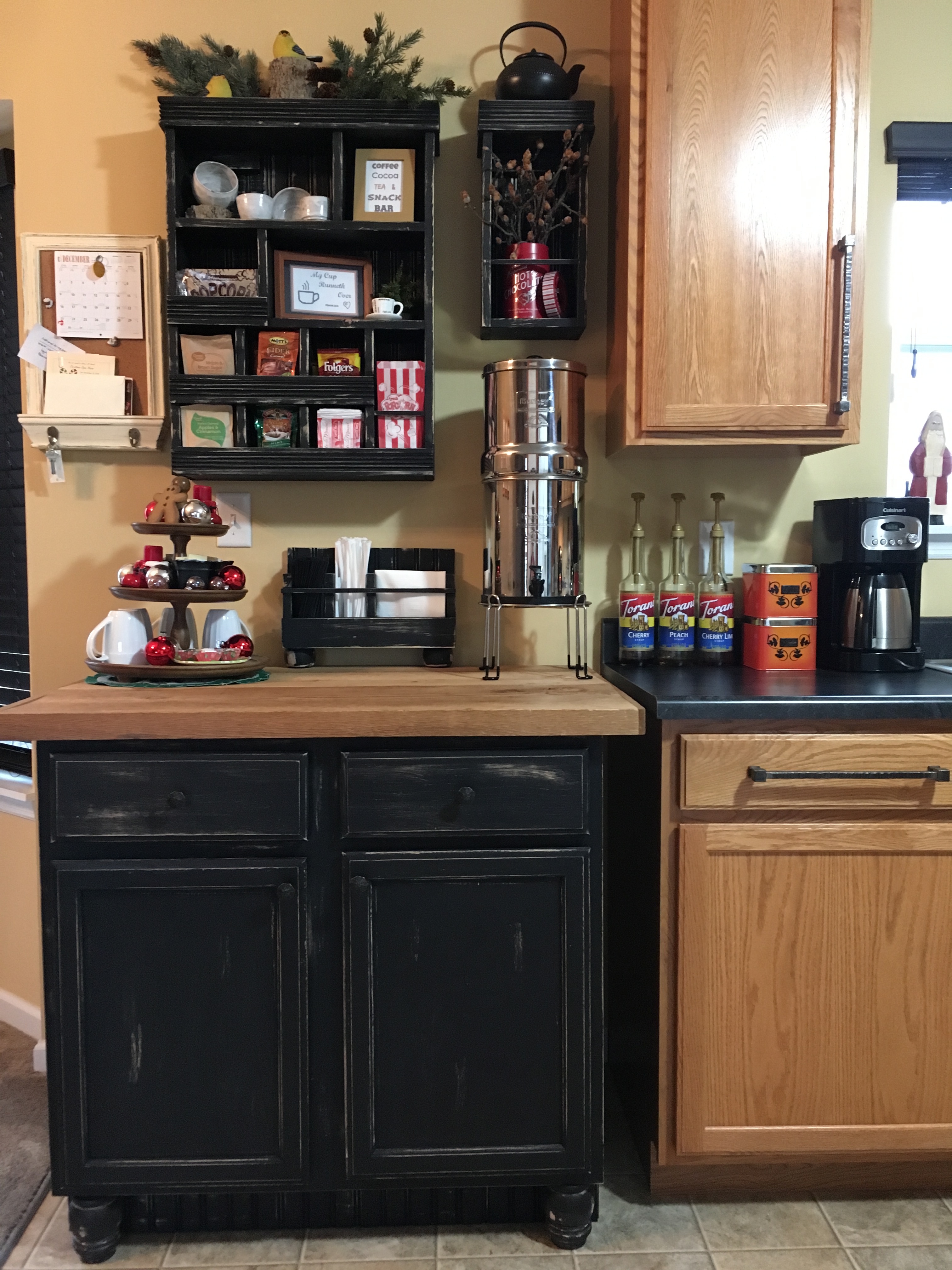 I've had a few people contact me over the last year asking for this post. I can see it on my administrative account, but it has a broken link to the public post, so here it is again. If you make one for your home, send me a pic!